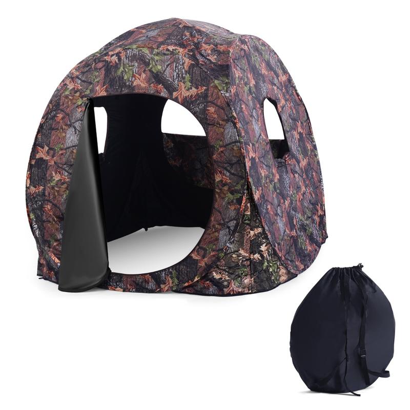 Hunting Outdoor - 3 Person Pop Up Hunting Tent,