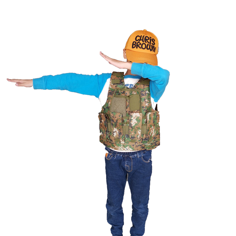 Hunting Outdoor Boys - Outdoor Airsoft Tactical Children Vest Uniform