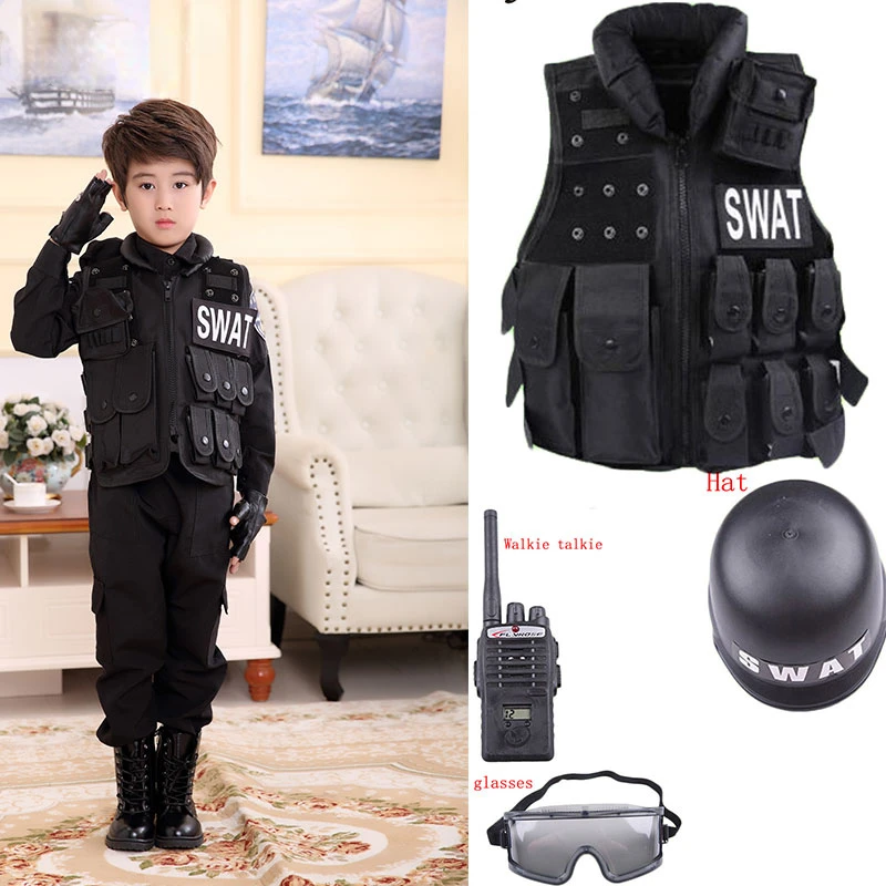 Hunting Outdoor Boys - Halloween 2025 Children Hunting Military Tactical