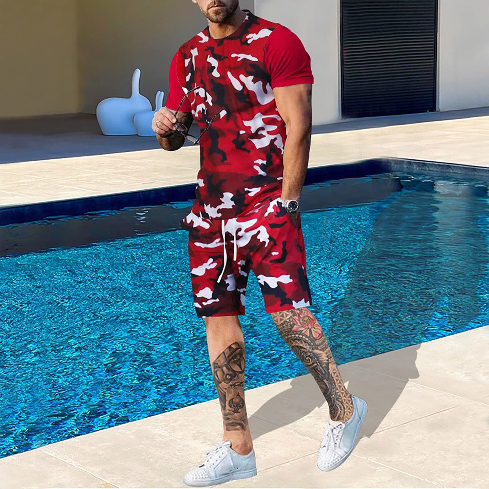 Summer Men Camouflage T shirt  - Outdoor Hunting Outfit 评论和价格