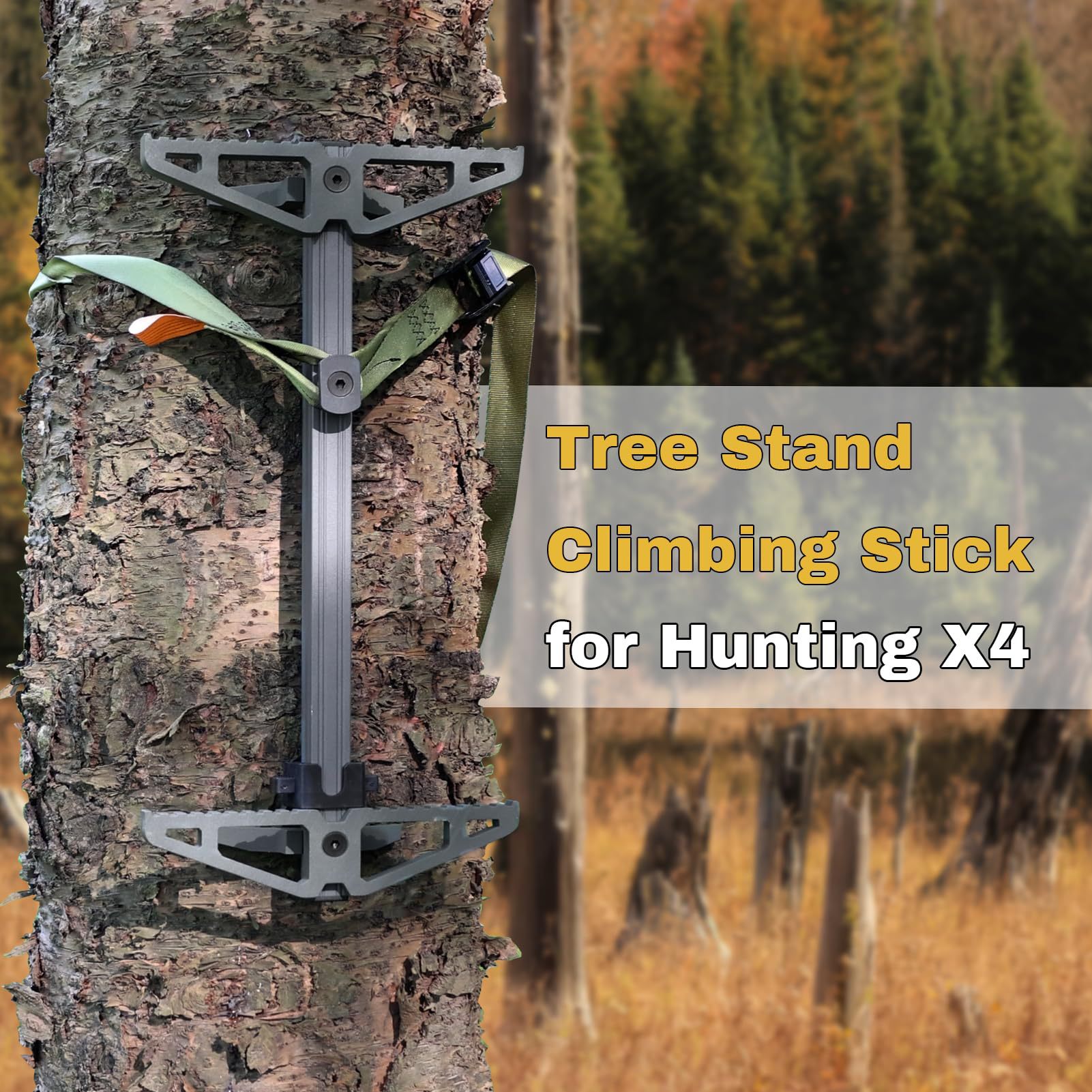 Climbing pole, non-slip tree l - Tree Stand Ladder 评论和价格