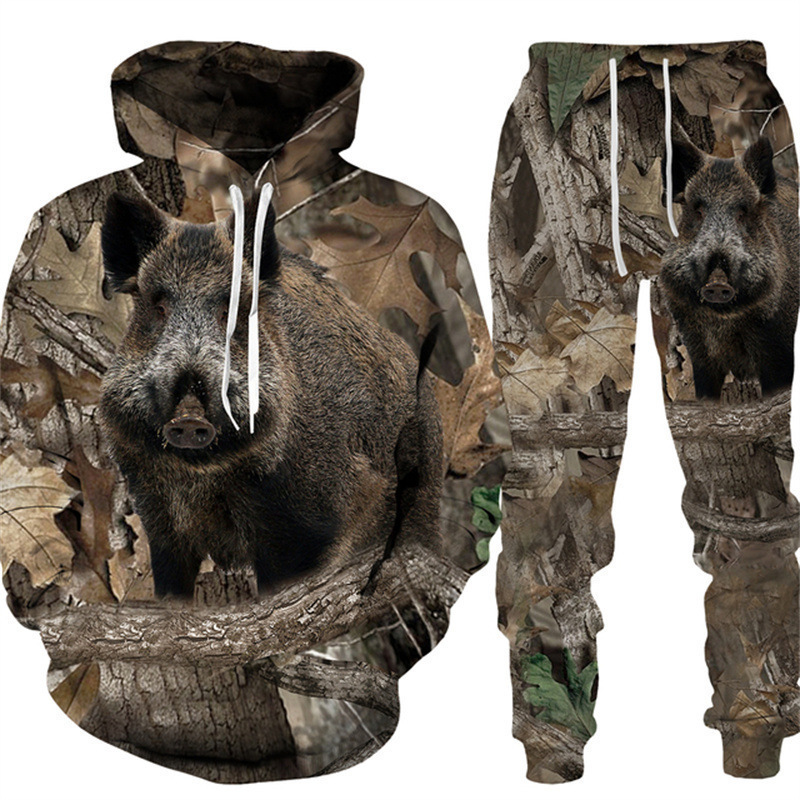 Men's Camouflage Hunting Anima - Outdoor Hunting Outfit 评论和价格