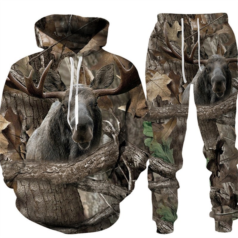 Men's Camouflage Hunting Anima - Outdoor Hunting Outfit 评论和价格