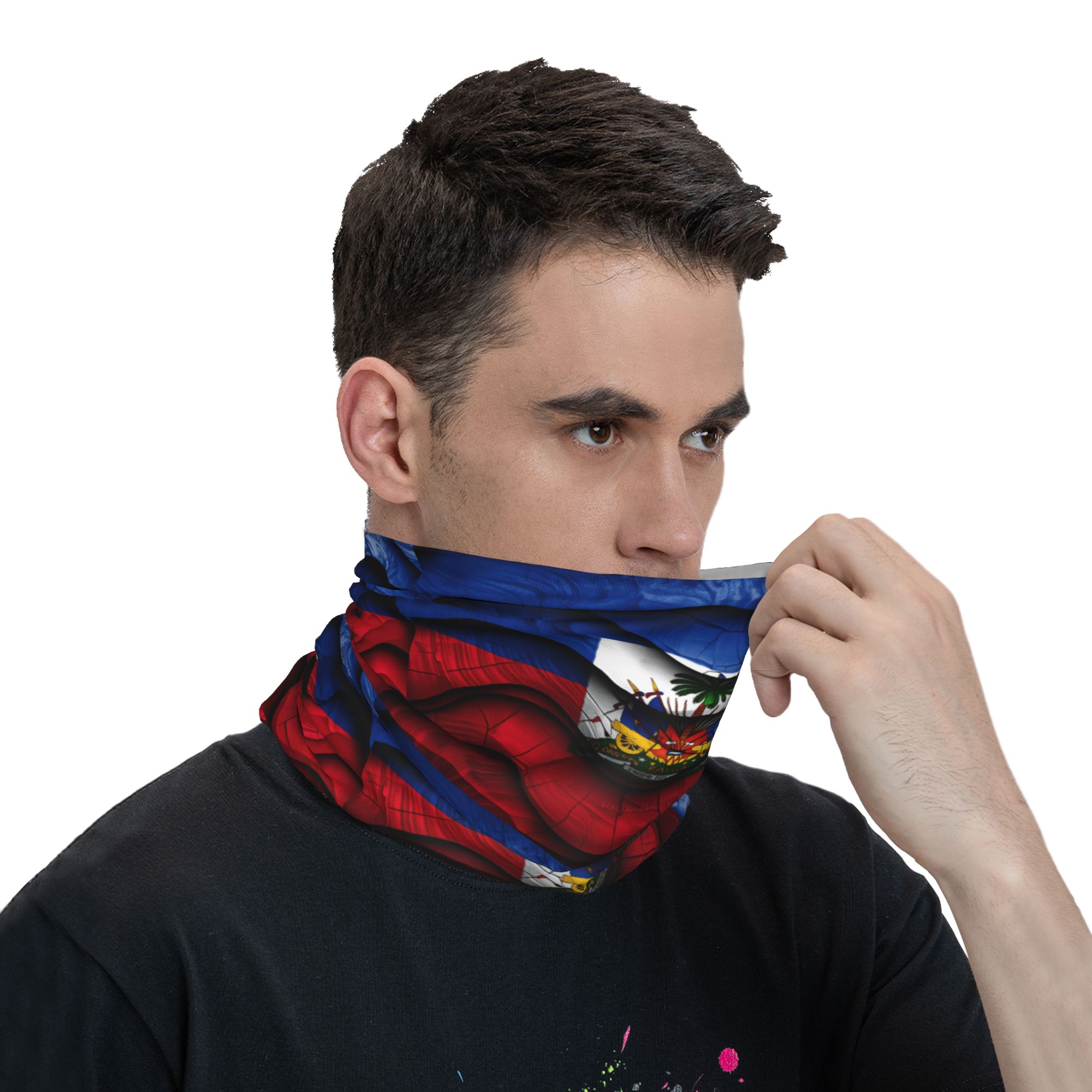 Haiti Flag Balaclava  Hunting  - Hunting Fishing Outdoor 评论和价格