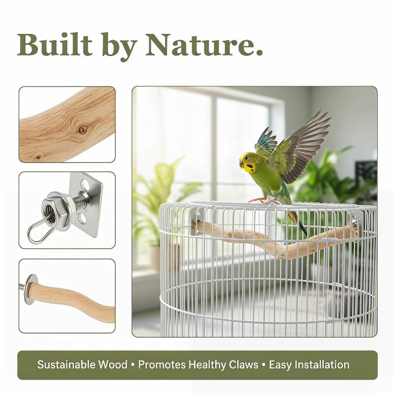 1Pcs Birdcage Accessories Parr - Tree Stand Ladder 评论和价格