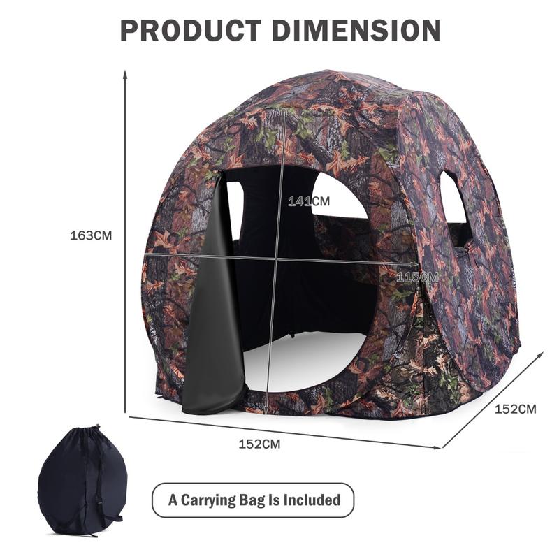3 Person Pop Up Hunting Tent,  - Hunting Outdoor 评论和价格