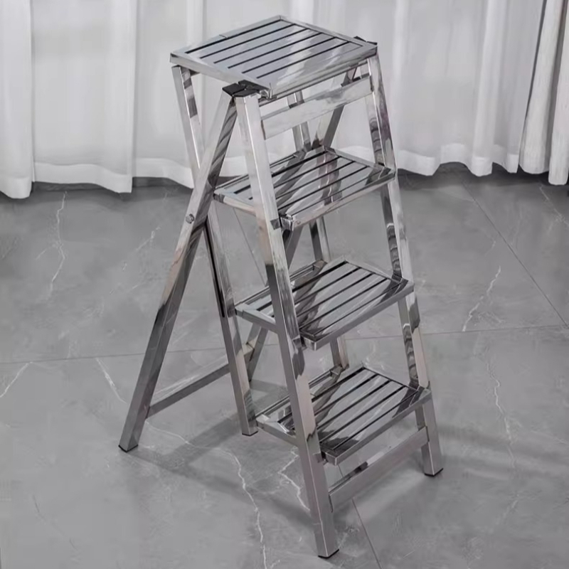 Stainless Steel Folding Ladder - Tree Stand Ladder 评论和价格
