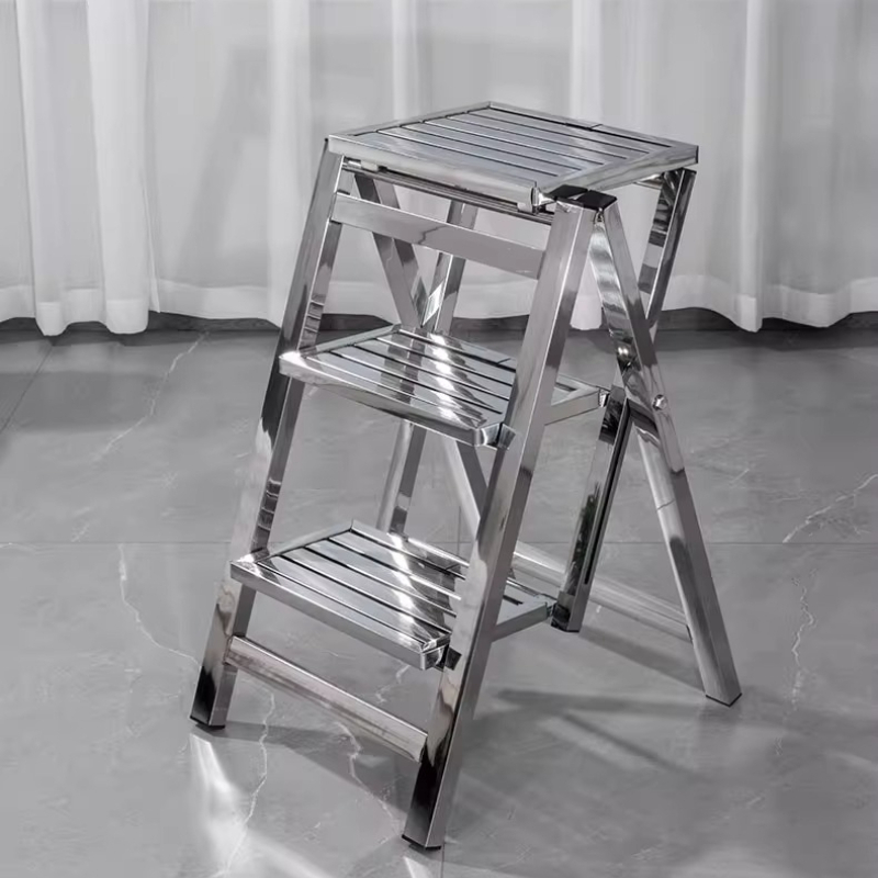 Stainless Steel Folding Ladder - Tree Stand Ladder 评论和价格