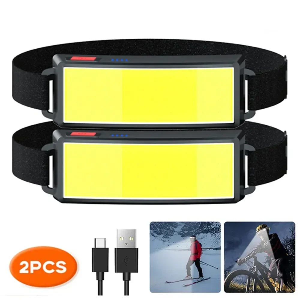 COB Portable LED Headlights Ou - Hunting Fishing Outdoor 评论和价格