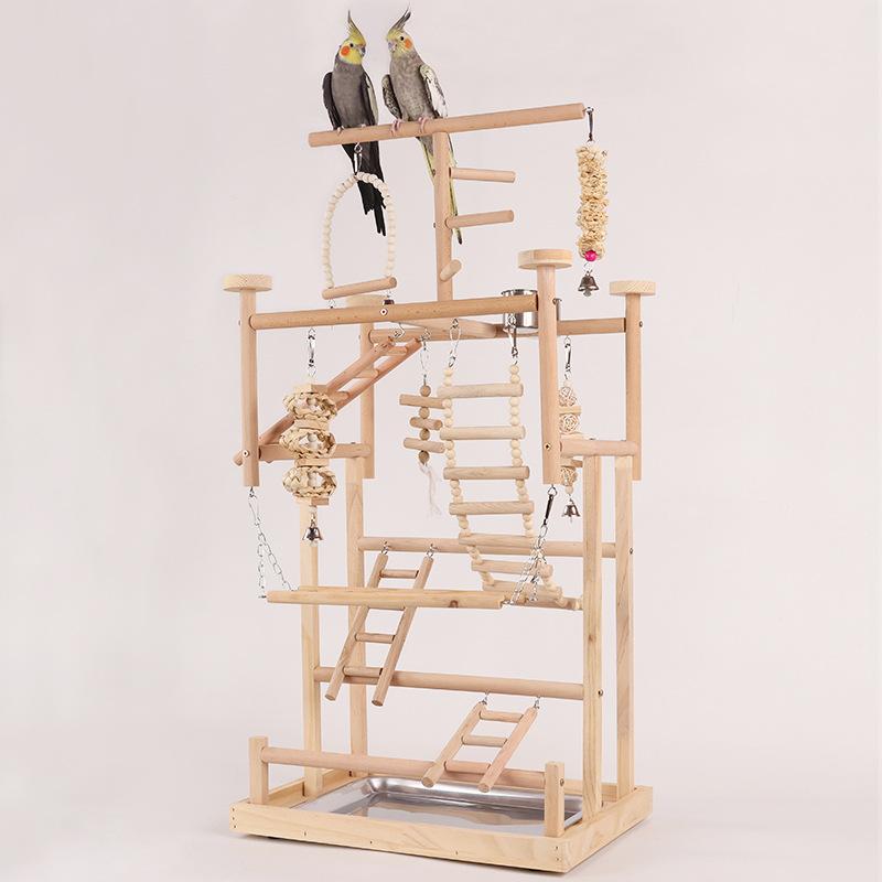 Wood Bird Perch Play Stand Par - Tree Stand Ladder 评论和价格