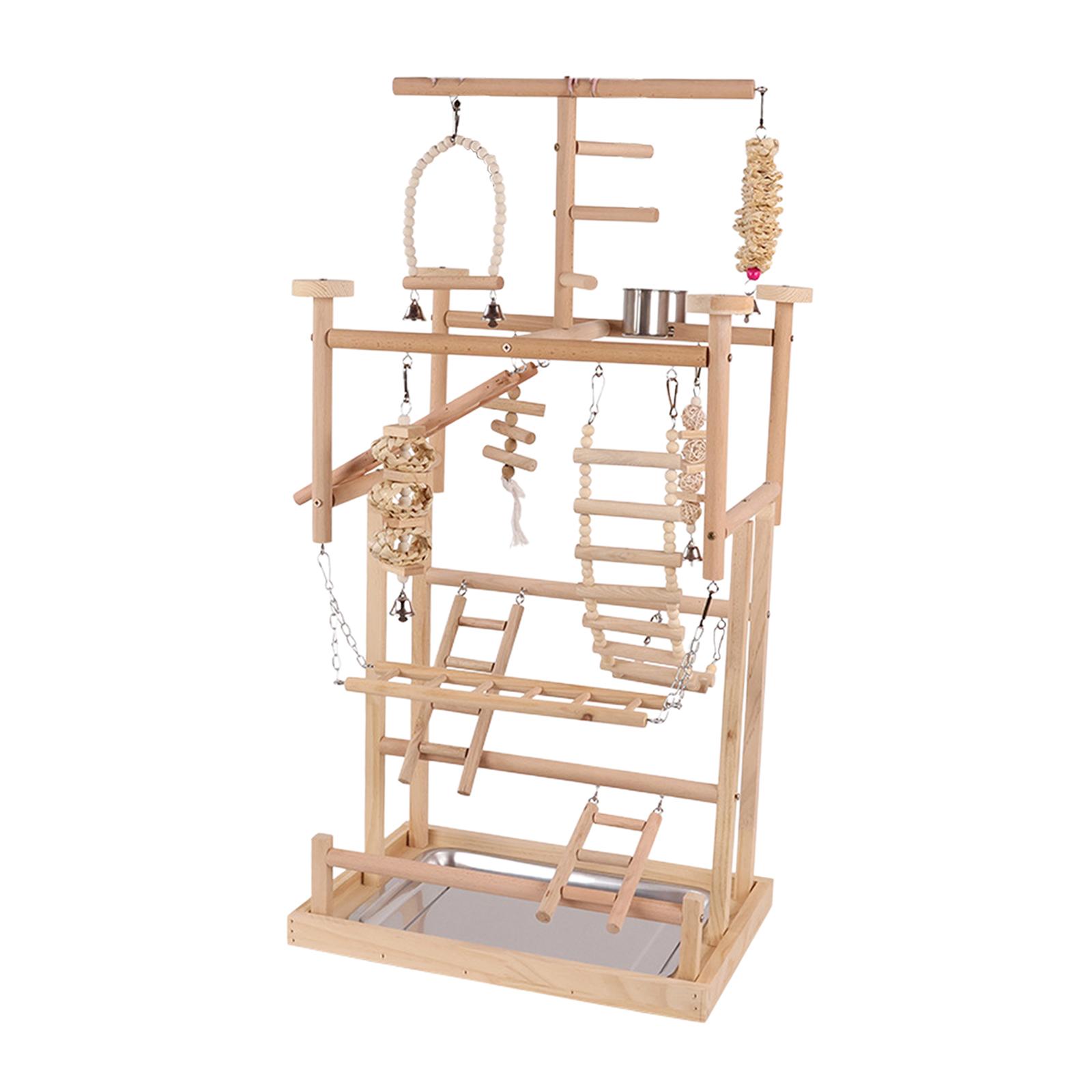 Wood Bird Perch Play Stand Par - Tree Stand Ladder 评论和价格