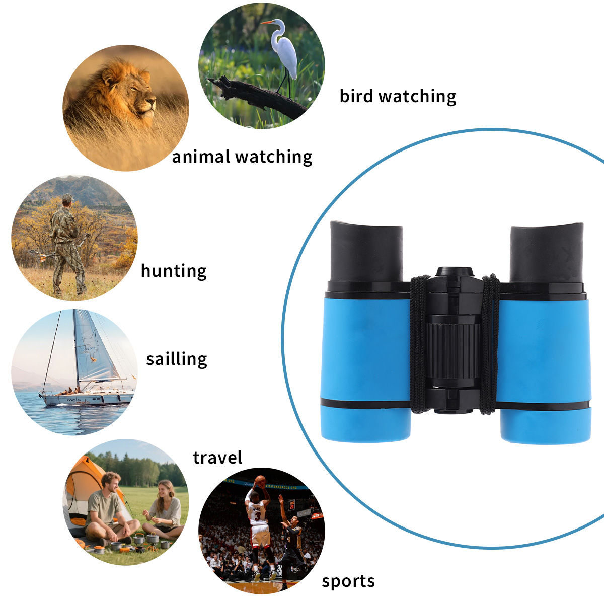 Kids Binoculars Set for Age 6- - Hunting Outdoor Boys 评论和价格