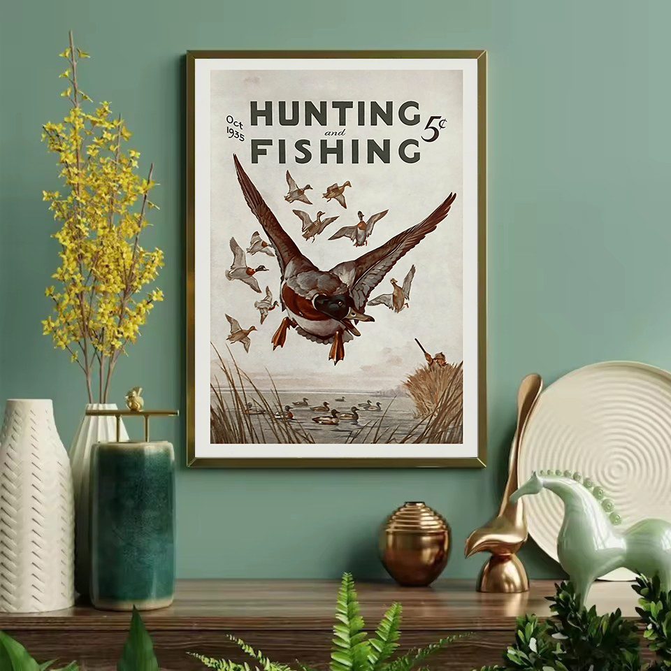 Retro Wildlife Outdoor Hunting - Outdoor Hunting Pictures 评论和价格