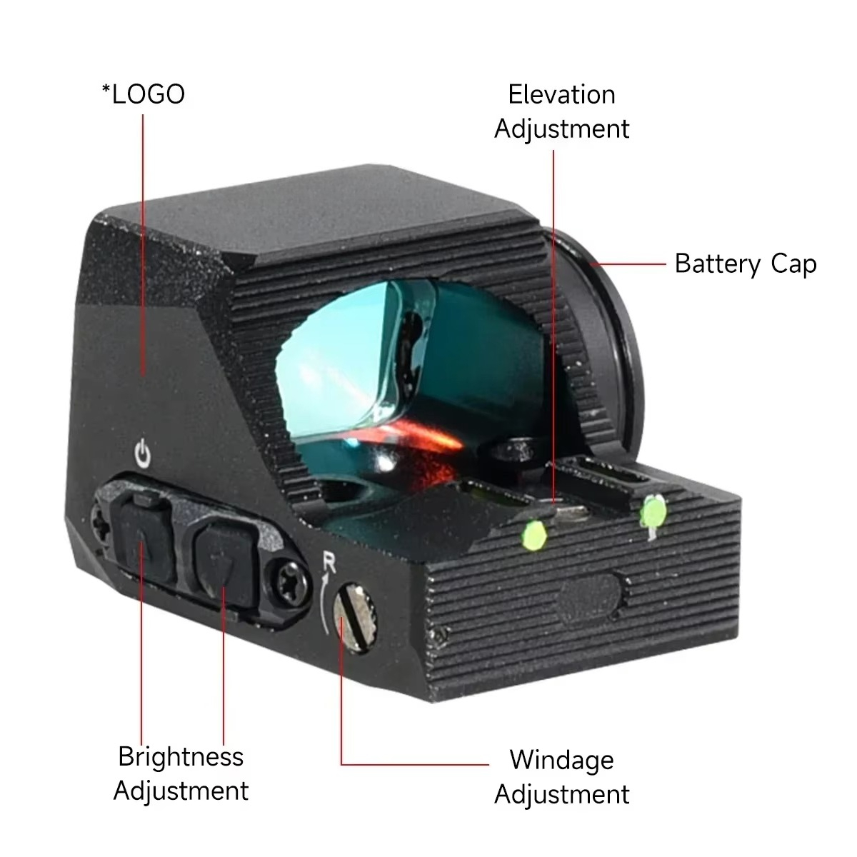 R-X Red Dot Sight 1x24mm RM Fo - Outdoor Hunting Lab 评论和价格