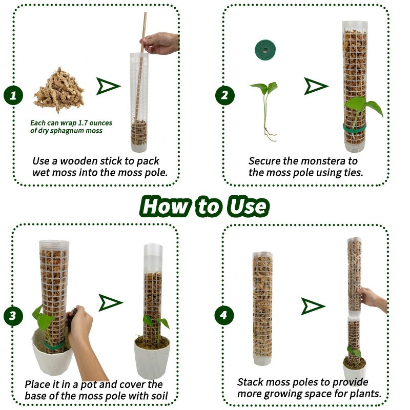 1/2/3pcs Self-watering Moss Po - Tree Stand Ladder 评论和价格