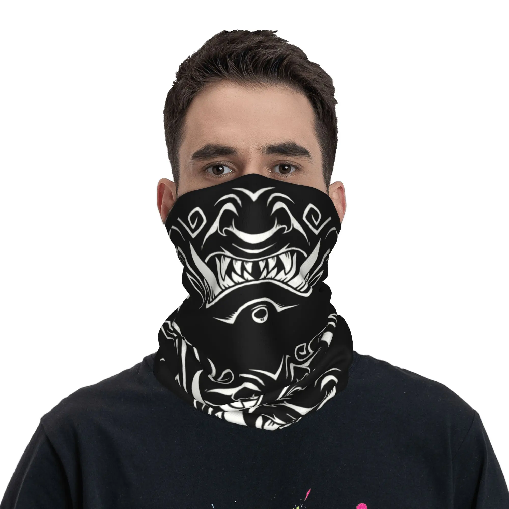 Oni Japan Samurai Demon Winter - Hunting Outdoor Tattoos 评论和价格