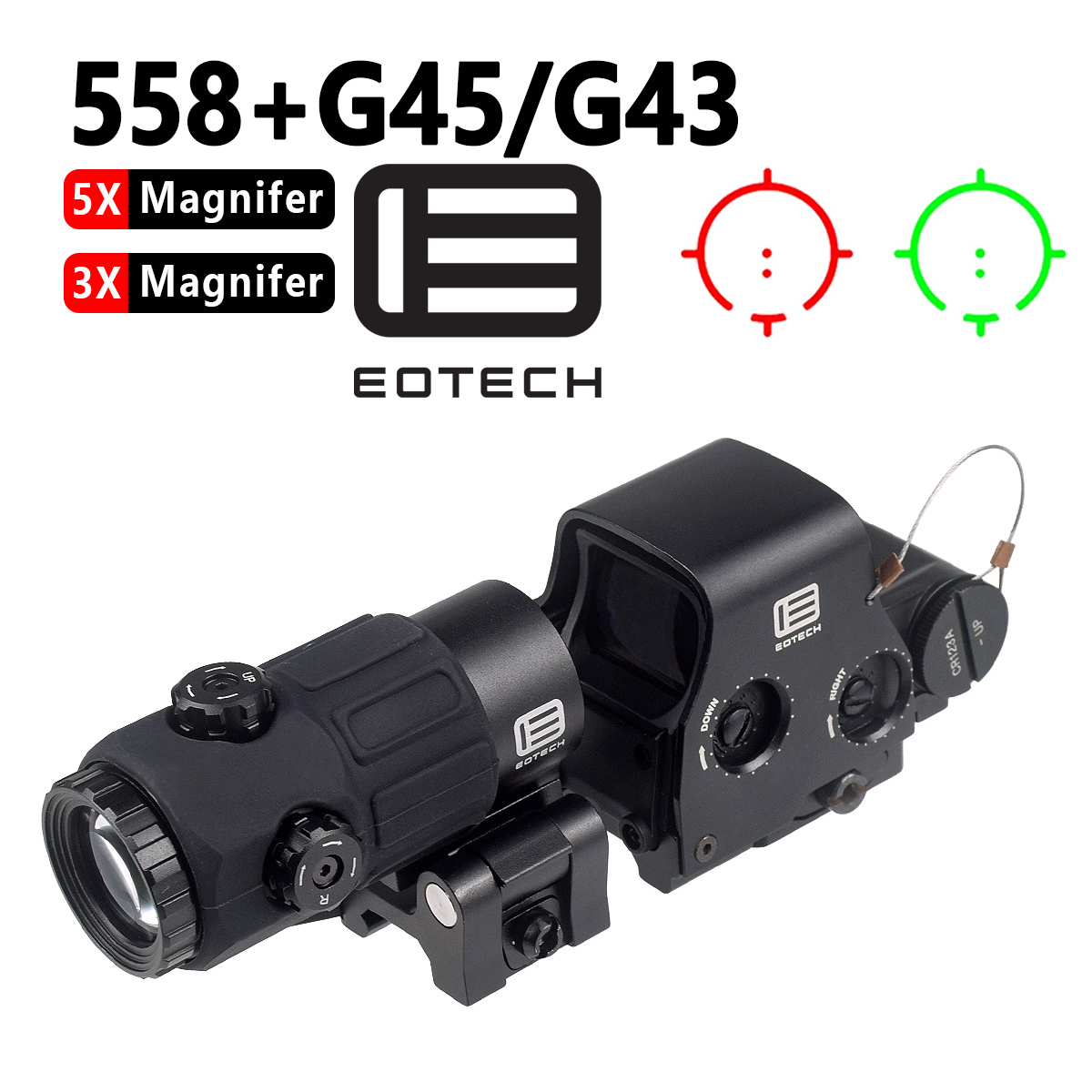 EOTECH G43 G33 G45 3X 5X Magni - Outdoor Hunting Lab 评论和价格