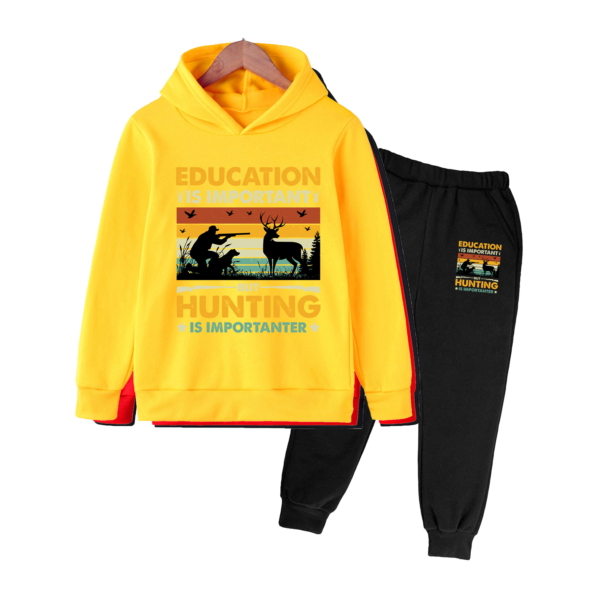 Kids Hoodie & Sweatpants Set,  - Hunting Outdoor Boys 评论和价格