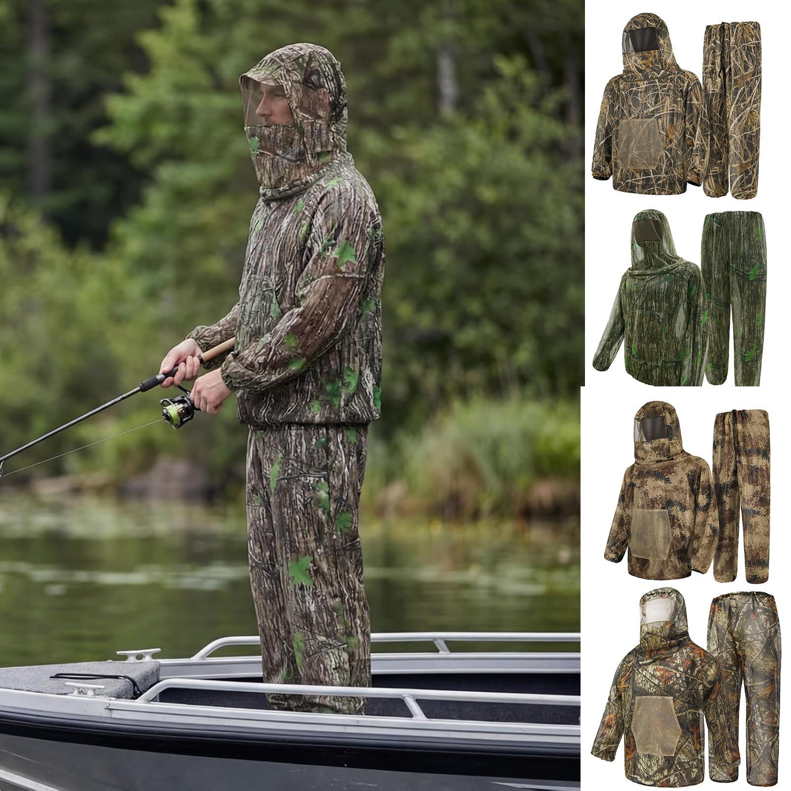 Hunting Clothes Fly Proof Mesh - Outdoor Hunting Outfit 评论和价格