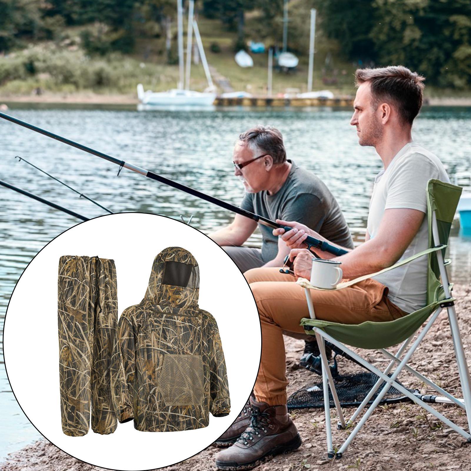 Hunting Clothes Fly Proof Mesh - Outdoor Hunting Outfit 评论和价格