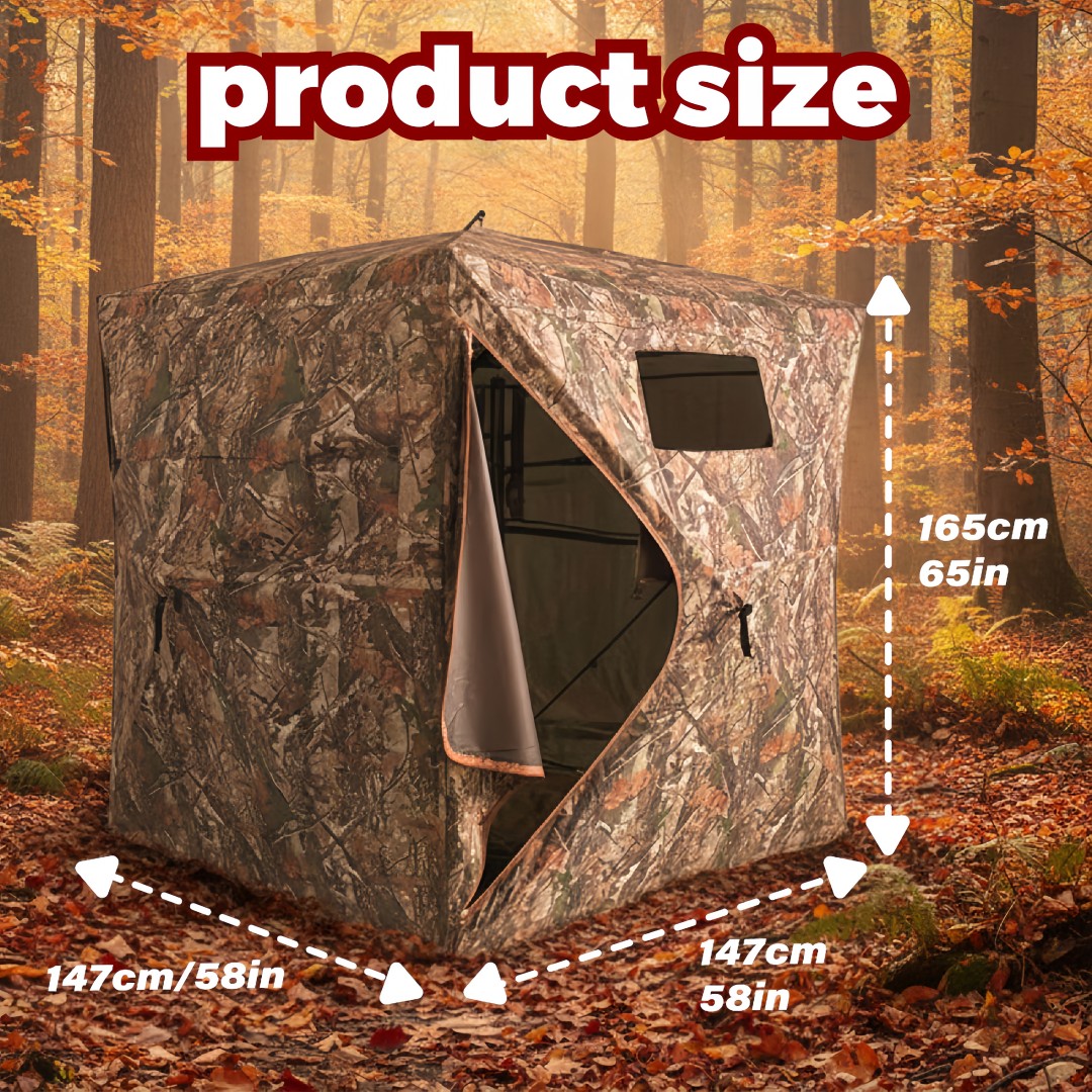Camouflage Pop-Up Hunting Blin - Hunting Outdoor 评论和价格