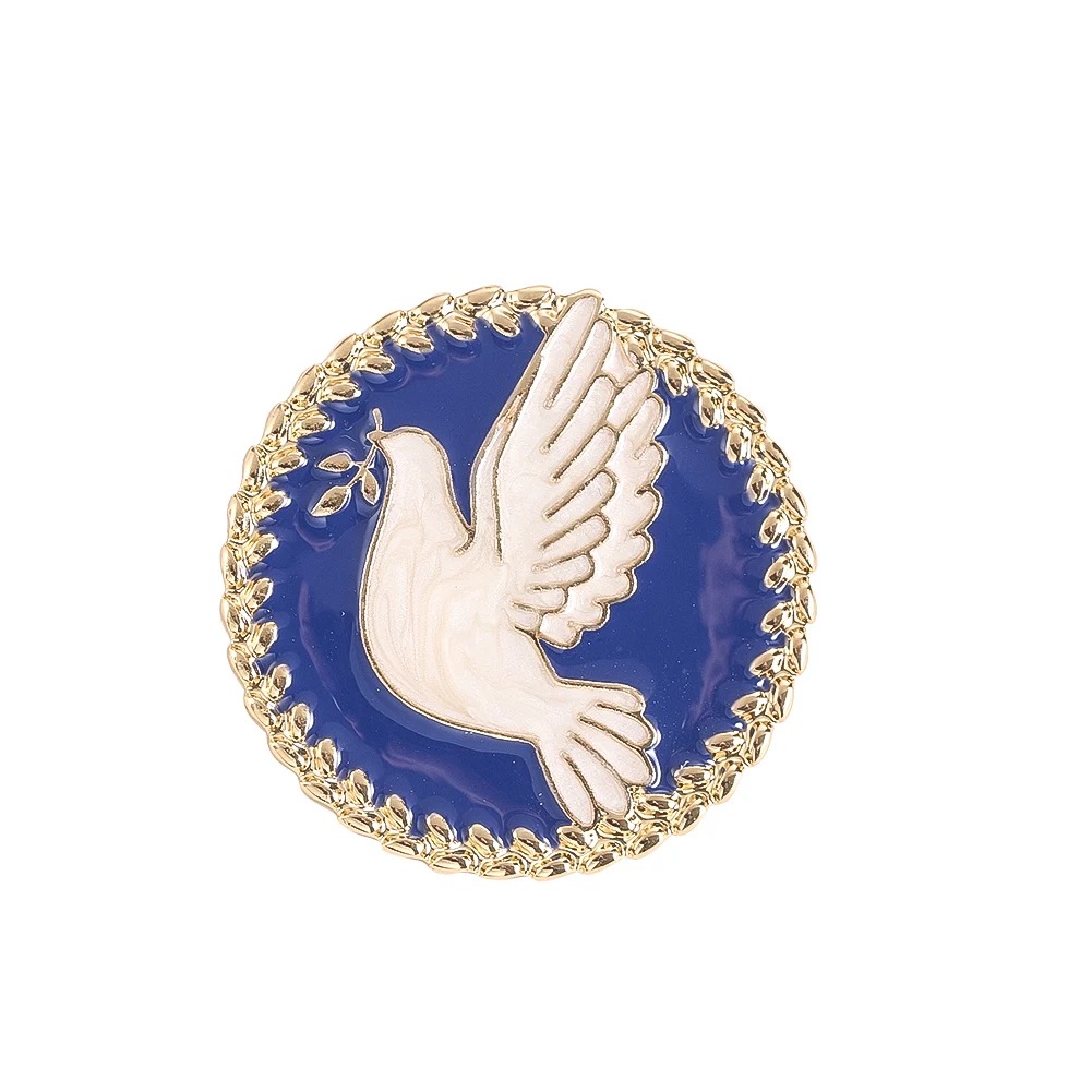 Outdoor Style Round Dove Pin B - Outdoor Hunting Outfit 评论和价格