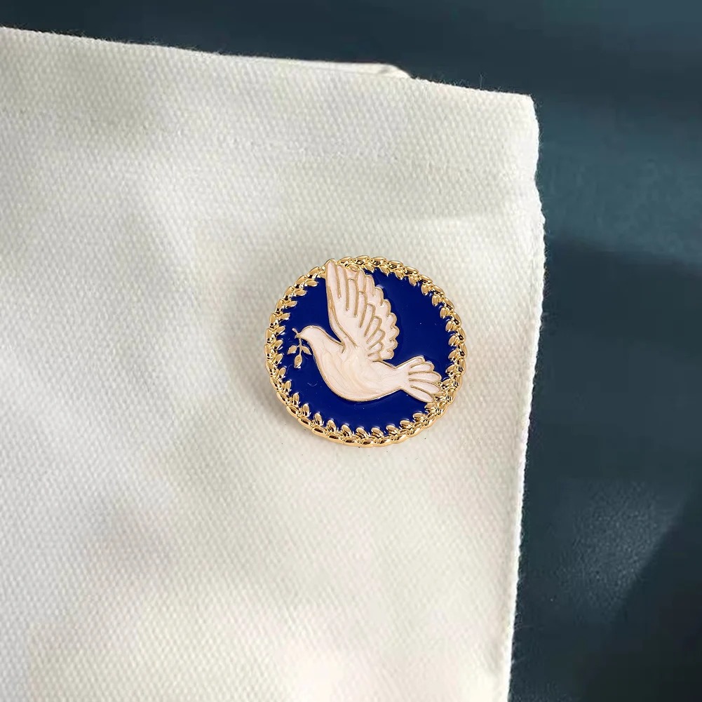 Outdoor Style Round Dove Pin B - Outdoor Hunting Outfit 评论和价格