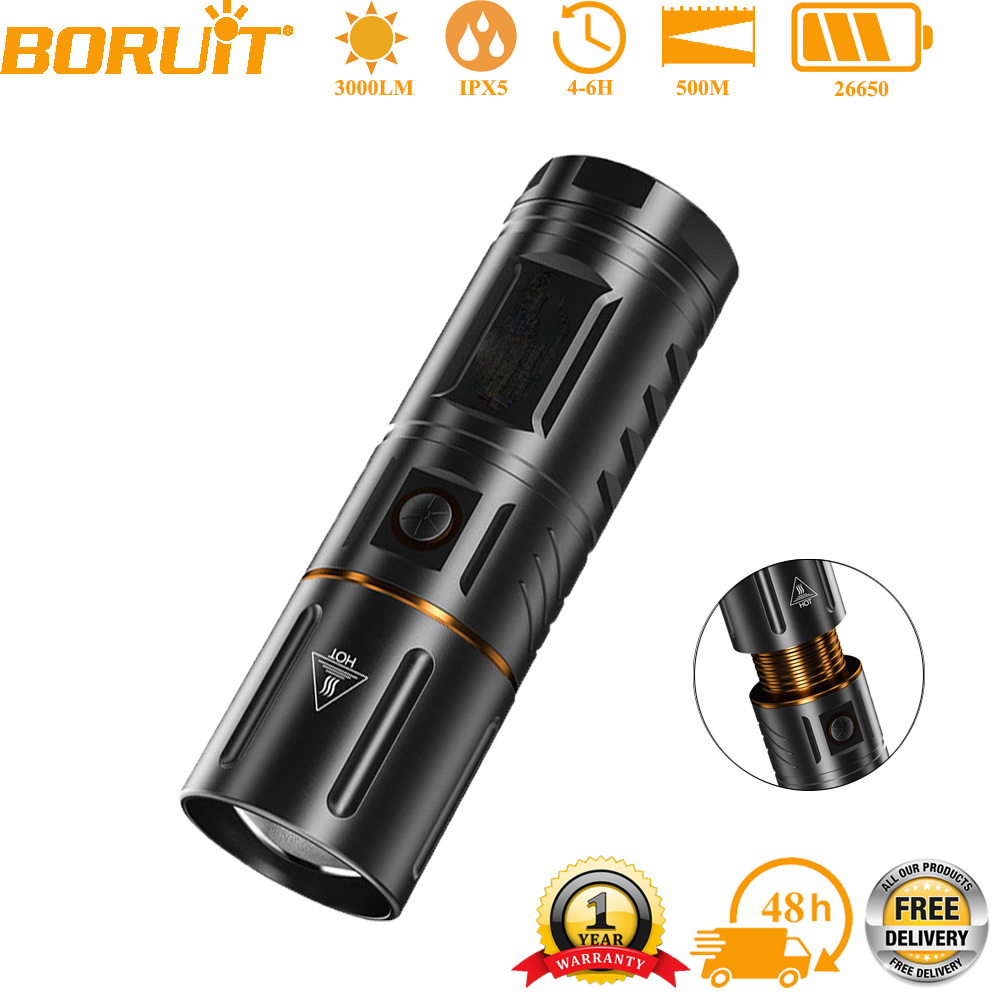 BORUiT Ultra Bright 3000LM LED - Hunting Fishing Outdoor 评论和价格