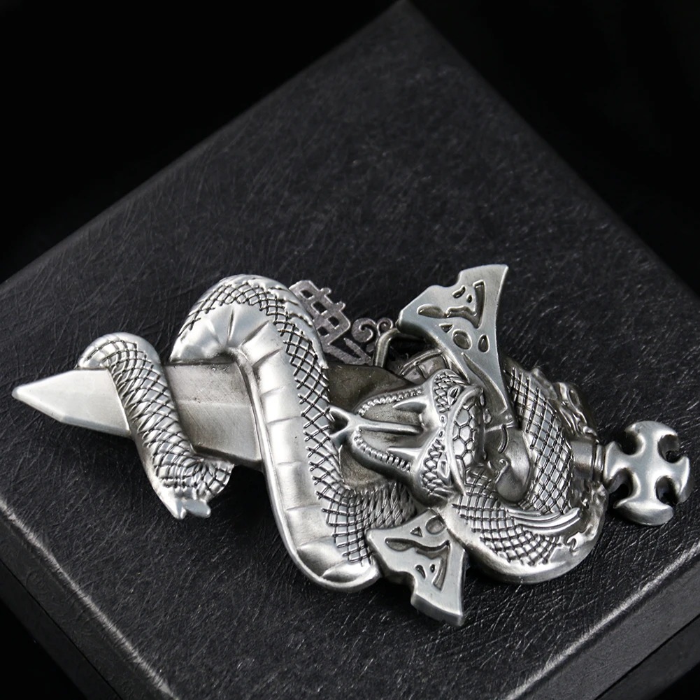 Snake Totem Knife Sword Belt B - Outdoor Hunting Outfit 评论和价格